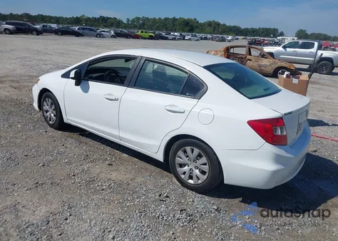 2012 Honda Civic Lx из США, поврежденный, VIN 19XFB2F57CE070495